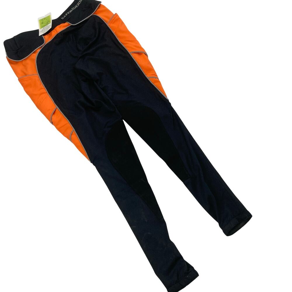 NWT/Defects Neon Reflective Breeches Womens S Horse Riding Trail Pockets Stretch
